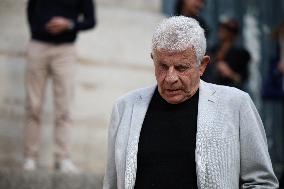 Funeral of Italo-French actress Claudia Cardinale at Saint-Roch Church - Paris