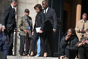 Claudia Cardinale's Funeral - Paris
