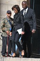 Claudia Cardinale's Funeral - Paris