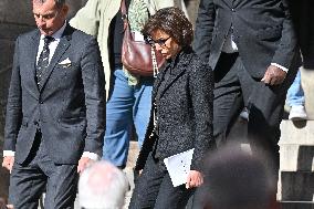 Claudia Cardinale's Funeral - Paris