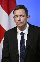 Press Conference of Nordic Ministers for Migration