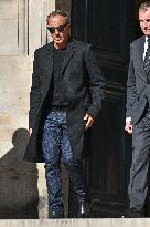 Claudia Cardinale's Funeral - Paris