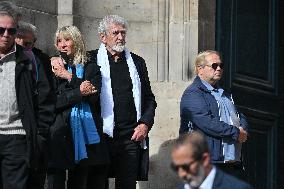 Claudia Cardinale's Funeral - Paris