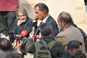 Claudia Cardinale's Funeral - Paris