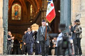 Claudia Cardinale's Funeral - Paris