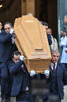 Claudia Cardinale's Funeral - Paris