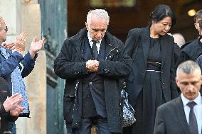 Claudia Cardinale's Funeral - Paris
