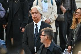 Claudia Cardinale's Funeral - Paris