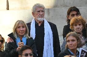 Claudia Cardinale's Funeral - Paris