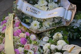 Claudia Cardinale's Funeral - Paris