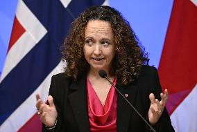 Press Conference of Nordic Ministers for Migration