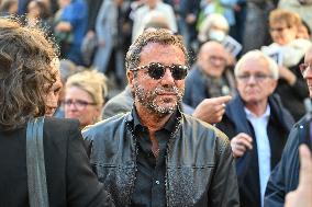 Claudia Cardinale's Funeral - Paris