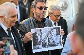 Claudia Cardinale's Funeral - Paris