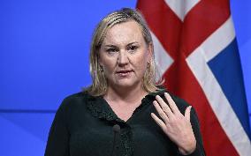 Press Conference of Nordic Ministers for Migration