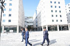 Presentation of the Cortina 2026 Olympic and Paralympic Village - Milan