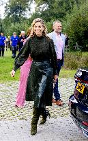 Queen Maxima Visits Practical Center for Craft Training - Netherlands