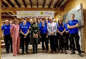 Queen Maxima Visits Practical Center for Craft Training - Netherlands