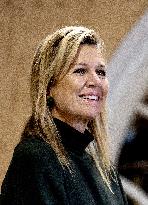 Queen Maxima Visits Practical Center for Craft Training - Netherlands