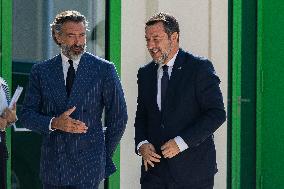 Olympic Village Presentation Held In Milan - Italy