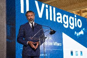 Olympic Village Presentation Held In Milan - Italy