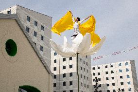 Olympic Village Presentation Held In Milan - Italy