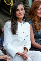 Queen Letizia Attends Delivery The Retina ECO 2025 Awards - Madrid