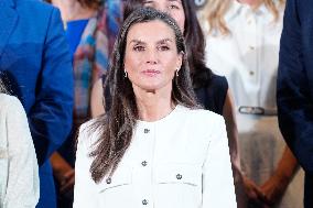 Queen Letizia Attends Delivery The Retina ECO 2025 Awards - Madrid