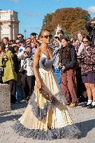 PFW - Caroline Daur At Louis Vuitton