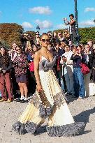 PFW - Caroline Daur At Louis Vuitton