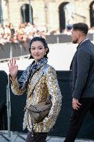 PFW - Celebs At Louis Vuitton
