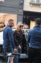 PFW - Kate Moss Sighting