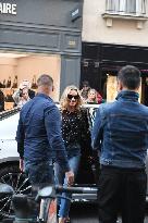 PFW - Kate Moss Sighting