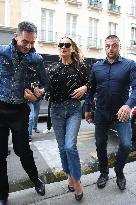 PFW - Kate Moss Sighting