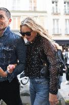 PFW - Kate Moss Sighting