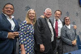 Arnold Schwarzenegger At Raising Hope for Climate Justice Conference - Vatican