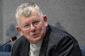 Arnold Schwarzenegger At Raising Hope for Climate Justice Conference - Vatican