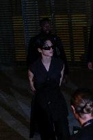 PFW - Wooyoung Enjoys Moment With Fans While Leaving Courreges Show