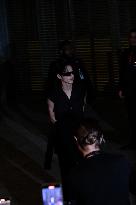 PFW - Wooyoung Enjoys Moment With Fans While Leaving Courreges Show