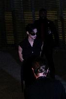 PFW - Wooyoung Enjoys Moment With Fans While Leaving Courreges Show