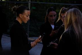 PFW - Outside Atmosphere Of L'Oreal Show