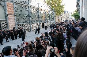 PFW - Celebs At Courreges Show