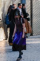 PFW - Celebs At Courreges Show