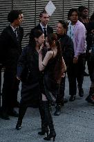 PFW - Celebs At Courreges Show