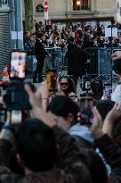 PFW - Celebs At Courreges Show