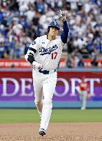 Baseball: Wild Card Series between Reds and Dodgers