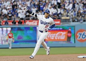 Baseball: Wild Card Series between Reds and Dodgers