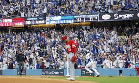 Baseball: Wild Card Series between Reds and Dodgers