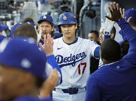 Baseball: Wild Card Series between Reds and Dodgers