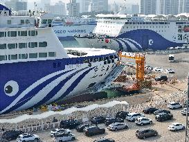 Sea Ferry Routes Peak Travel During The National Day Holiday