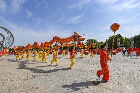 Folk Performances Celebrate The National Day Holiday